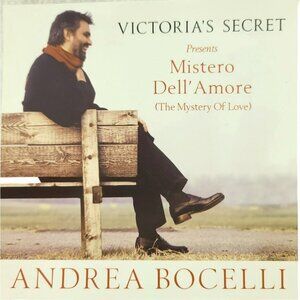 Victoria's Secret Presents Mistero Dell'Amore Andrea Bocelli Music CD 37339cd